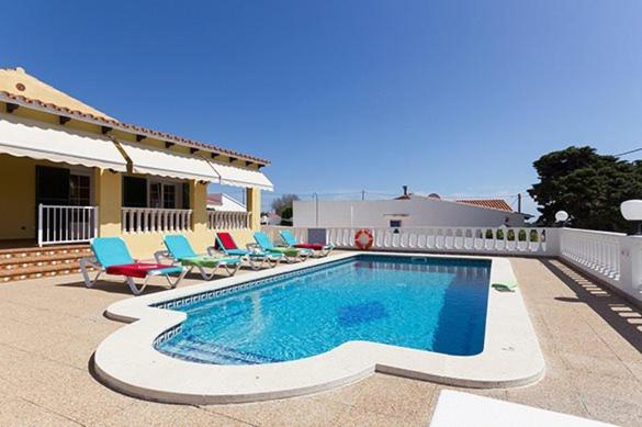 Villa Vistamar Cala En Porter  ภายนอก รูปภาพ